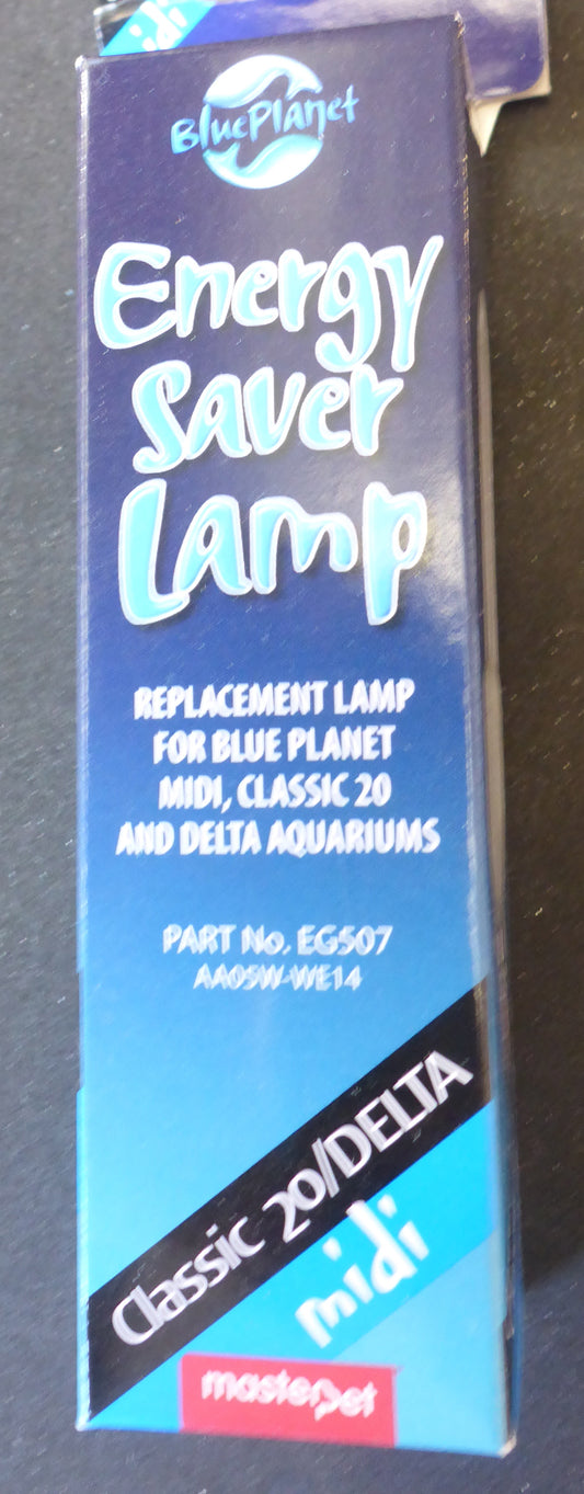 Blue Planet 5w  light bulb for 20L aquariums