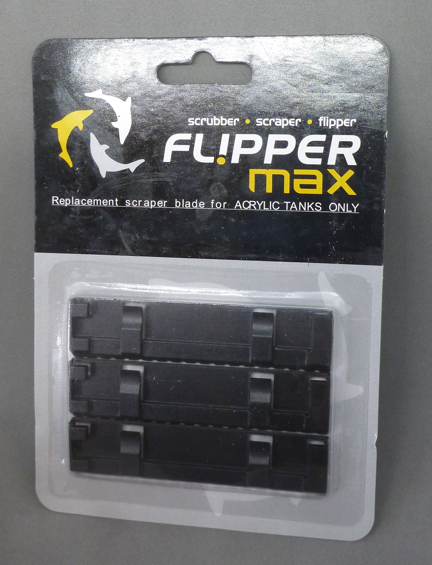 Flipper MAX plastic blades for acrylic aquariums