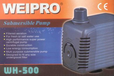 Powerhead/Pump WEIPRO WH-500 420L/H