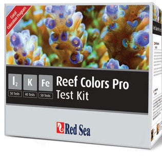 Red Sea Reef Colors Pro Test Kit I K Fe