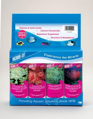 Microbe Lift Reef & Marine Starter Kit #2 118ml x 4