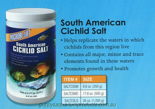 Microbe Lift South American Cichlid Salt 500Gm