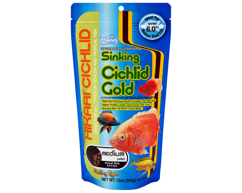 Hikari Sinking Cichlid Gold Medium 342g