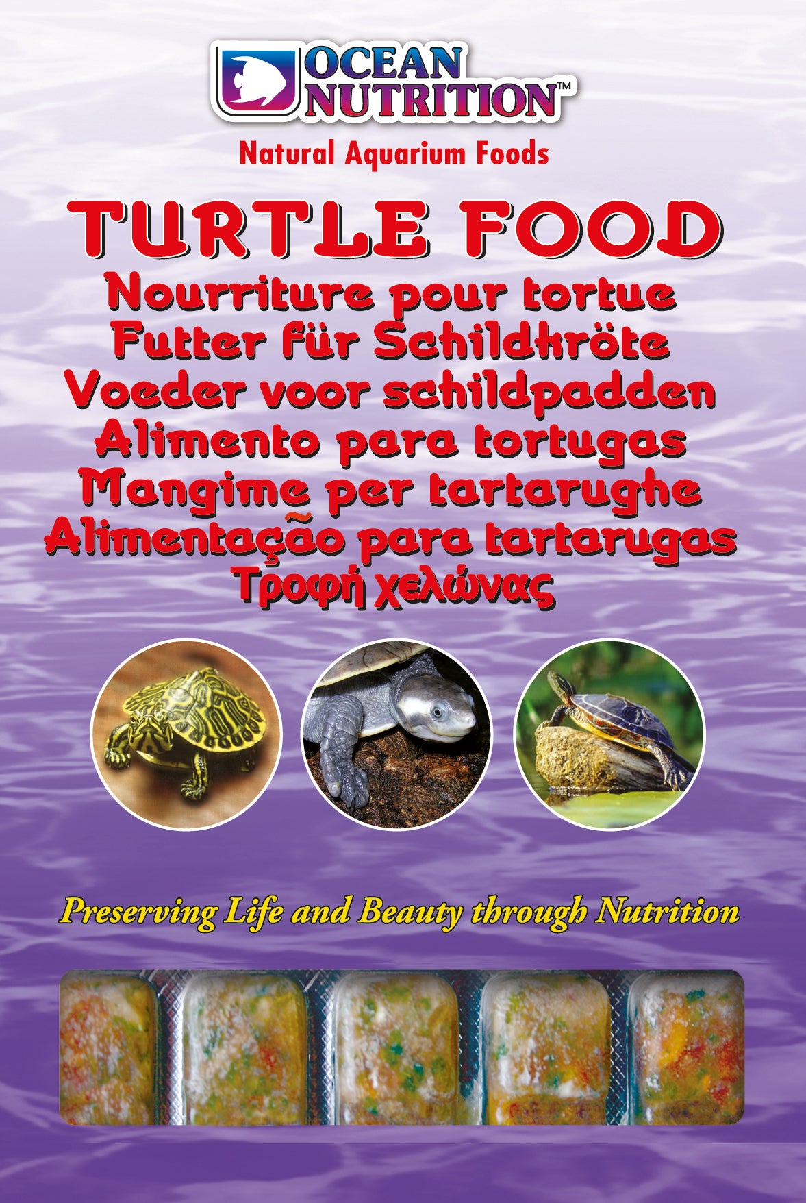 Ocean Nutrition Frozen Aussie Turtlefood 100g