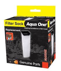 Aqua one filter sock 10cmx10cmx37cm deep