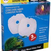 Aqua One /Nautilus 2700/Aquis 2200/2400 Wool pad 2pk 41W