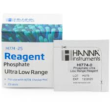 Hanna Marine Phosphate Ultra Low Range Checker reagents for 25 tests