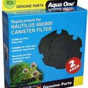 Aqua one Nautilus 600/800 Sponge Cartridge 35ppi black 82s