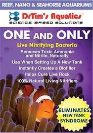 Dr Tim's One & Only live nitrifying Bacteria for saltwater aquariums (Reef pure) 120ml